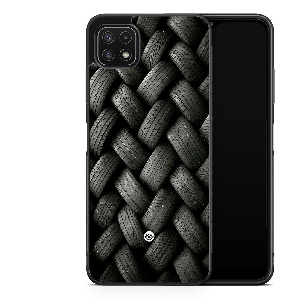 Samsung Galaxy A22 5G Skal - Däckvägg