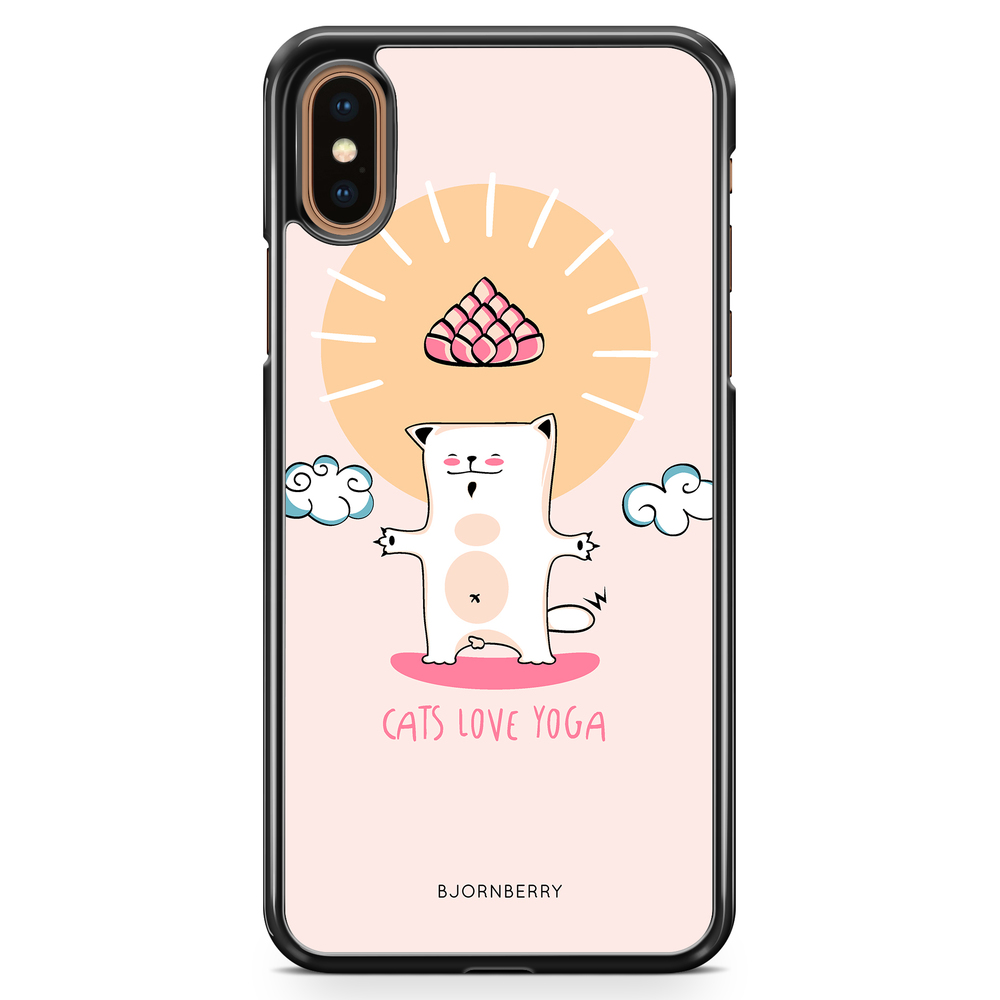 iPhone XS Max Case - Yoga Cat Nr1