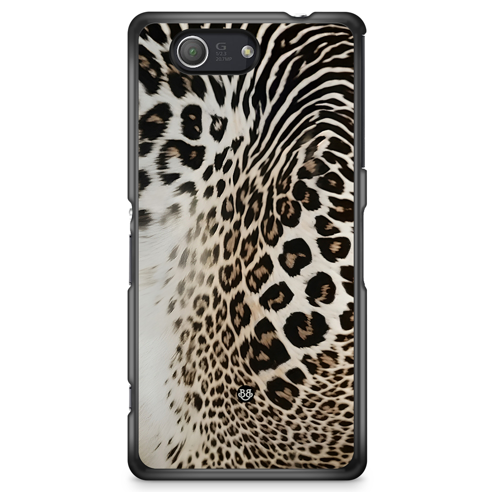 Sony Xperia Z3 Compact Case - WILD BLOOM - Leopard Fade