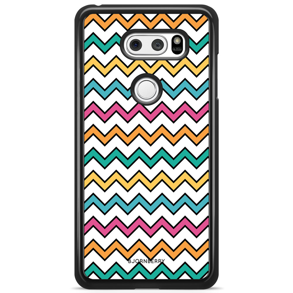 LG V30 Case - Chevron Pattern