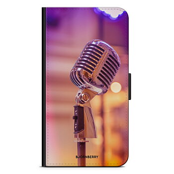 Motorola Moto G4/G4 Plus Wallet Case - Old Microphone