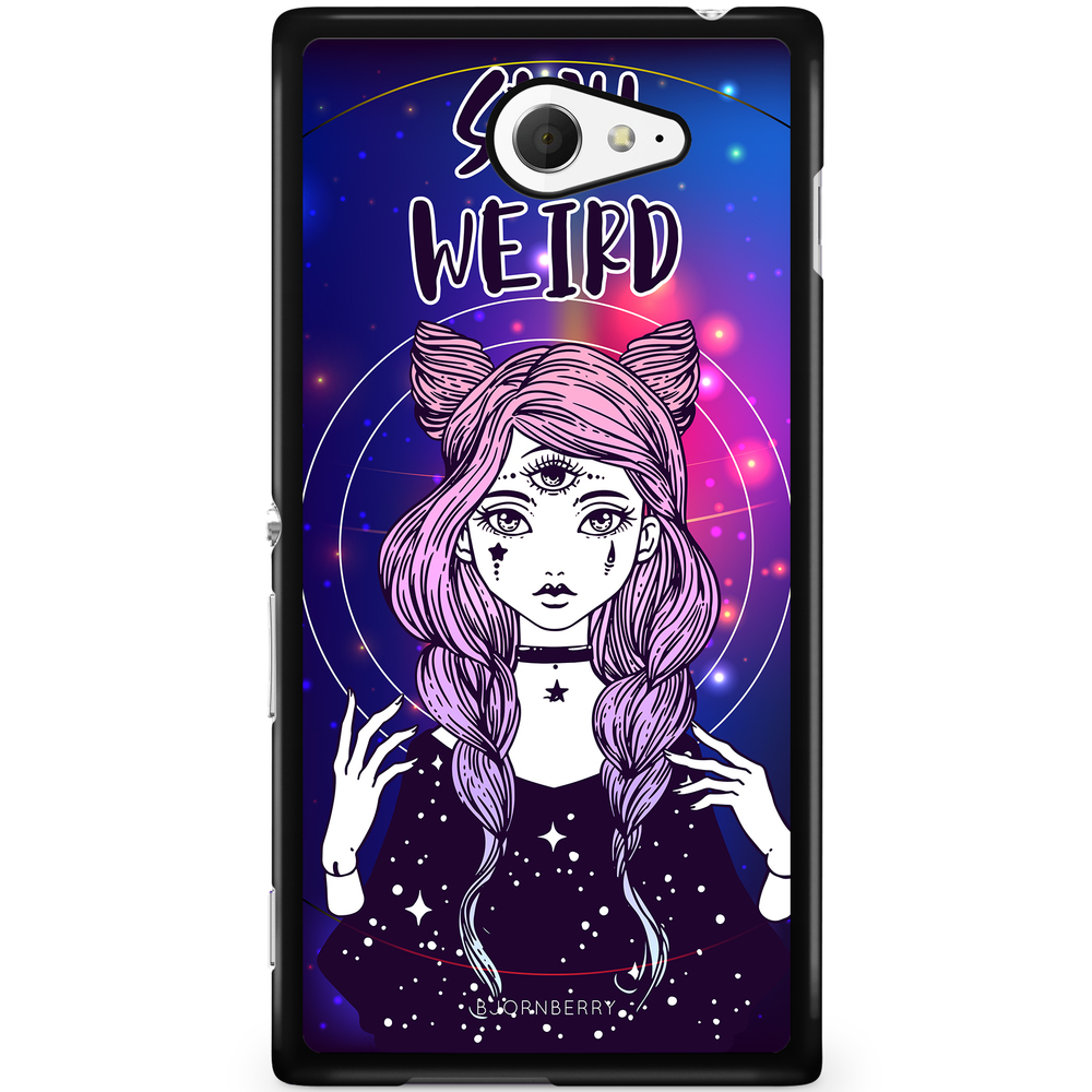 Sony Xperia M2 Aqua Case - Stay Weird