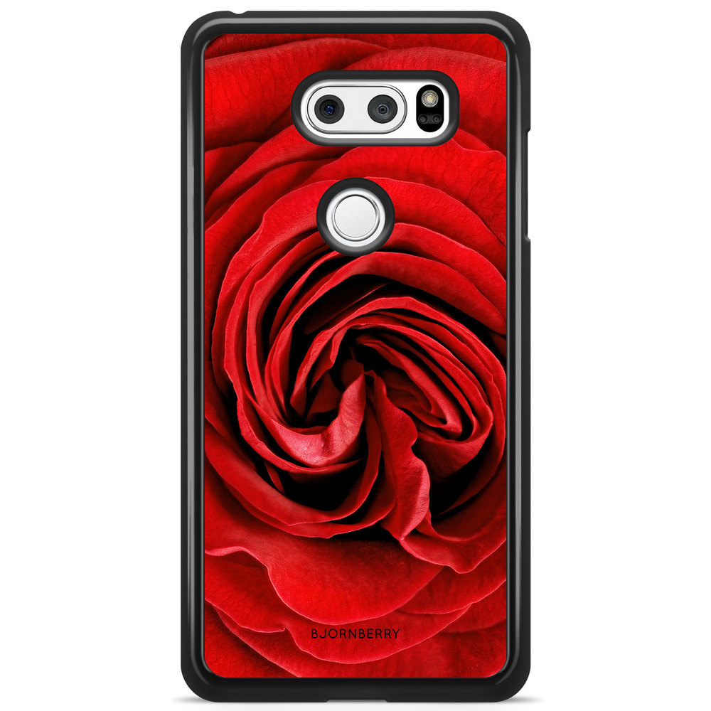 LG V30 Case - Red Rose