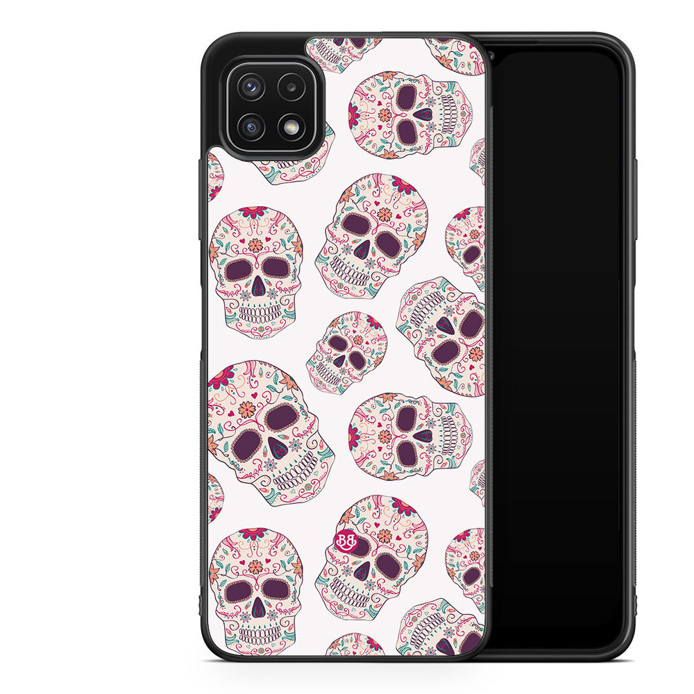 Samsung Galaxy A22 5G Case - Calavera Skulls