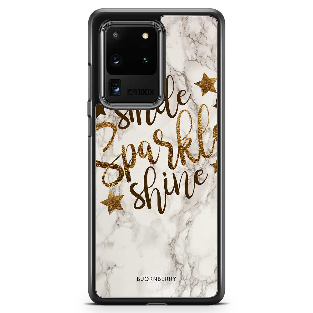 Samsung Galaxy S20 Ultra Case - Smile,Sparkle,Shine