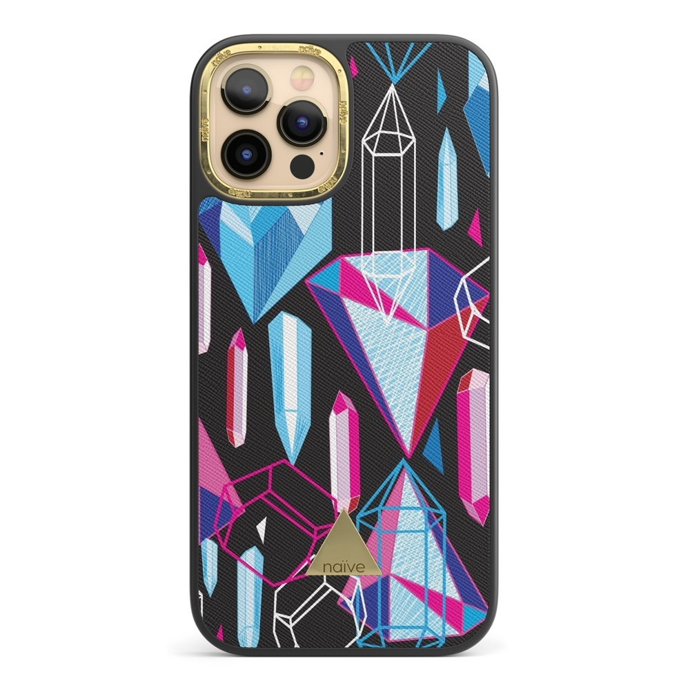 Naive iPhone 12 Pro Max Case - Diamonds