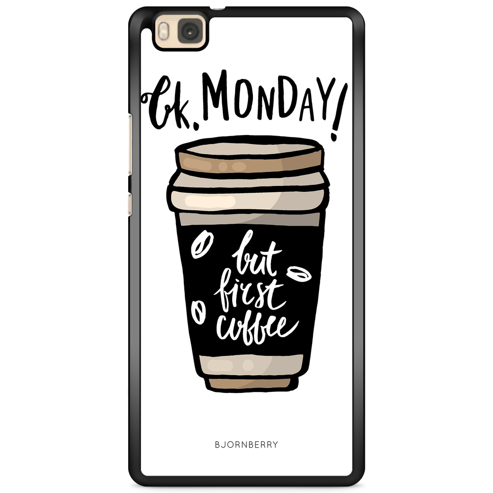 Huawei P8 Lite Case - But First Coffee