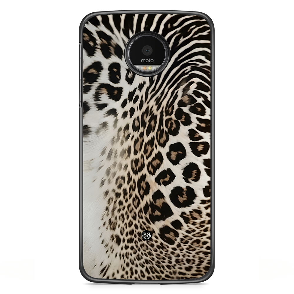 Motorola Moto G5S Plus Case - WILD BLOOM - Leopard Fade