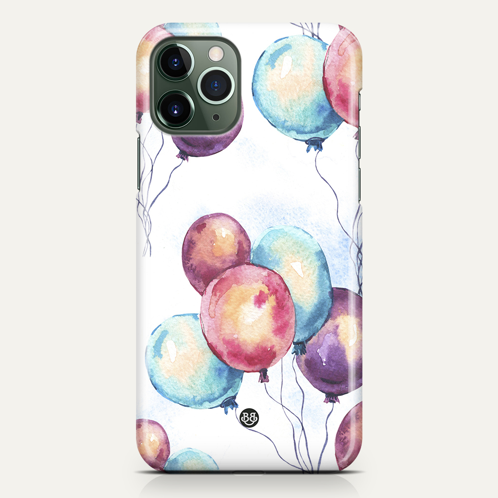 iPhone 11 Pro Max Premium Case - Watercolor Balloons