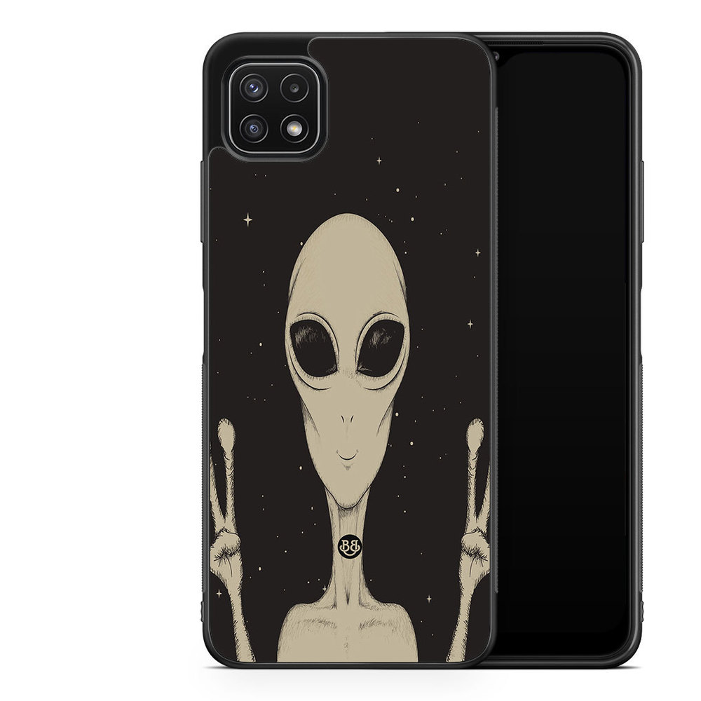 Samsung Galaxy A22 5G Case - Peace Alien