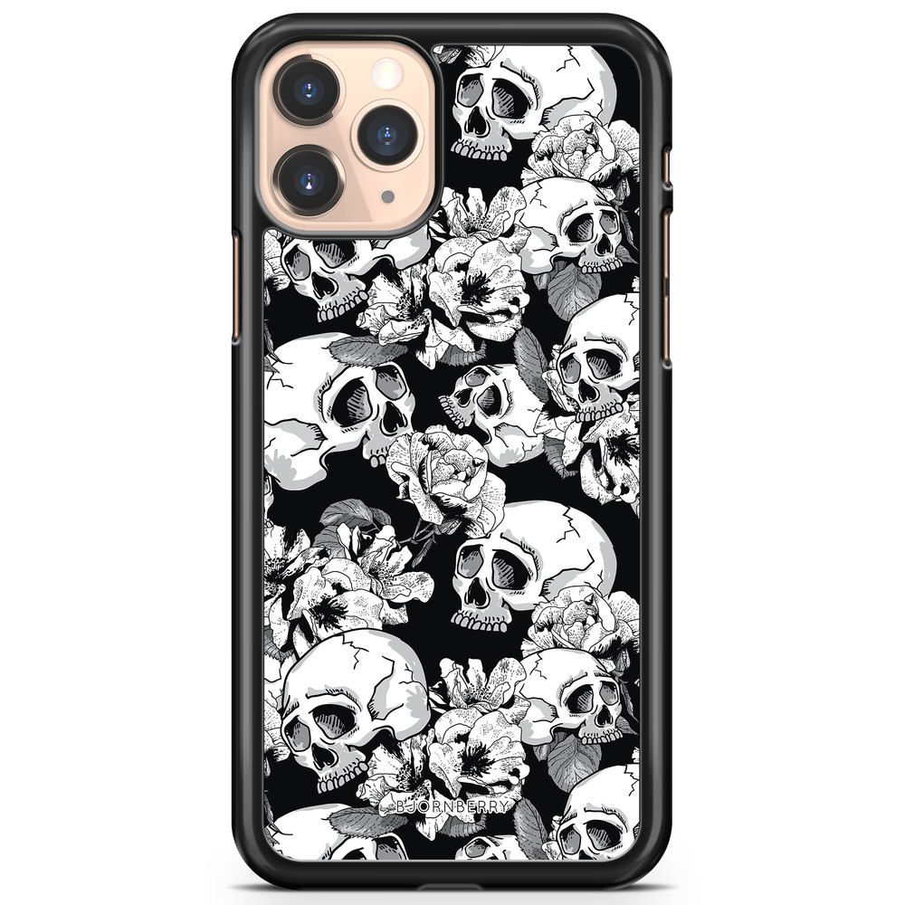 iPhone 11 Pro Max Case - Skull & Roses