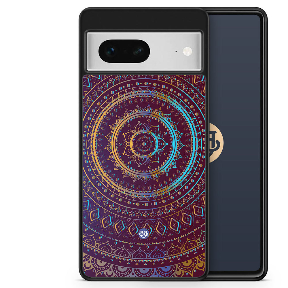 Google Pixel 7 Case - Purple Mandala