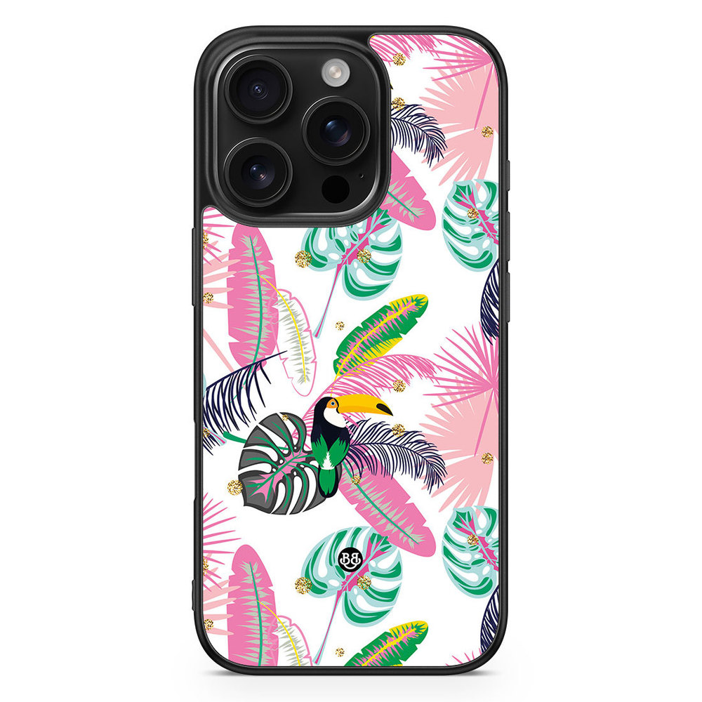 iPhone 16 Pro Case - Tropical Pattern