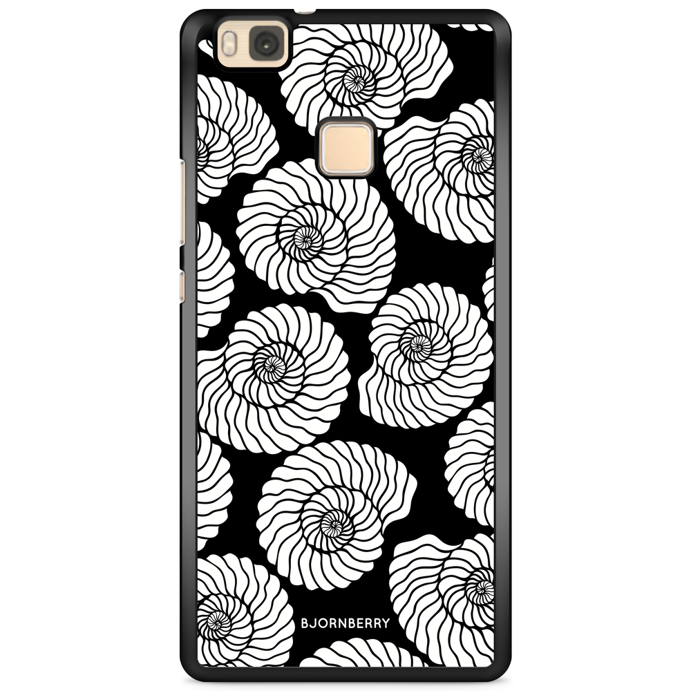 Huawei P9 Lite Case - Seashell BW