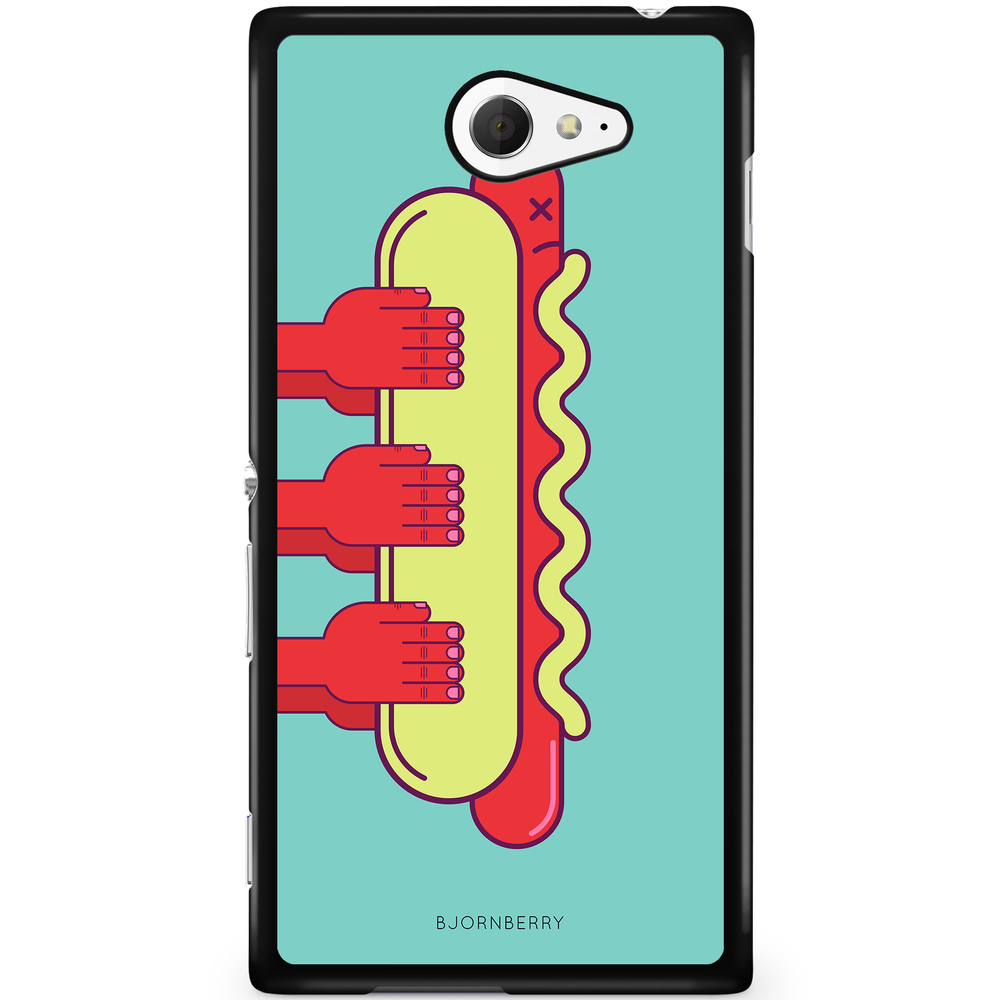 Sony Xperia M2 Aqua Case - Hot Dog
