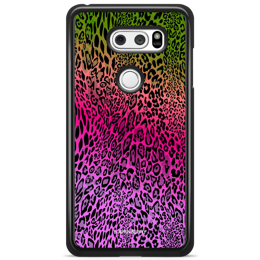 LG V30 Case - Gradient Leopard