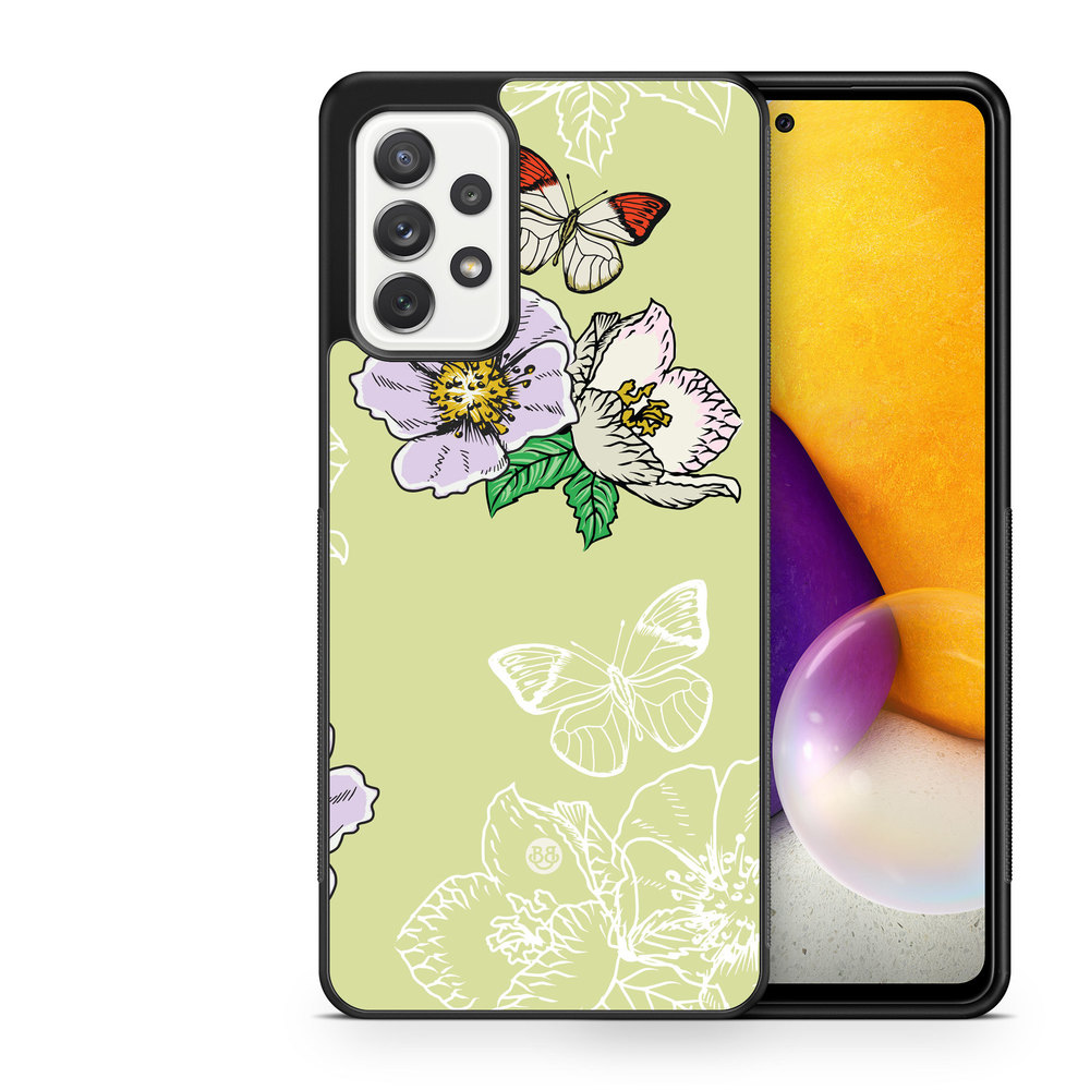 Samsung Galaxy A52/A52s 5G Case - Butterfly Flower