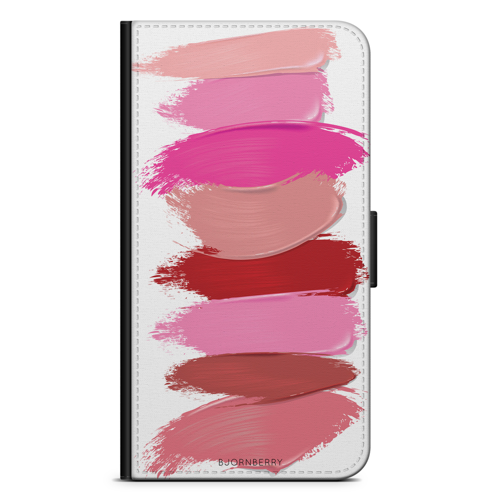 Huawei Y6 (2018) Wallet Case - Lipstick Smears