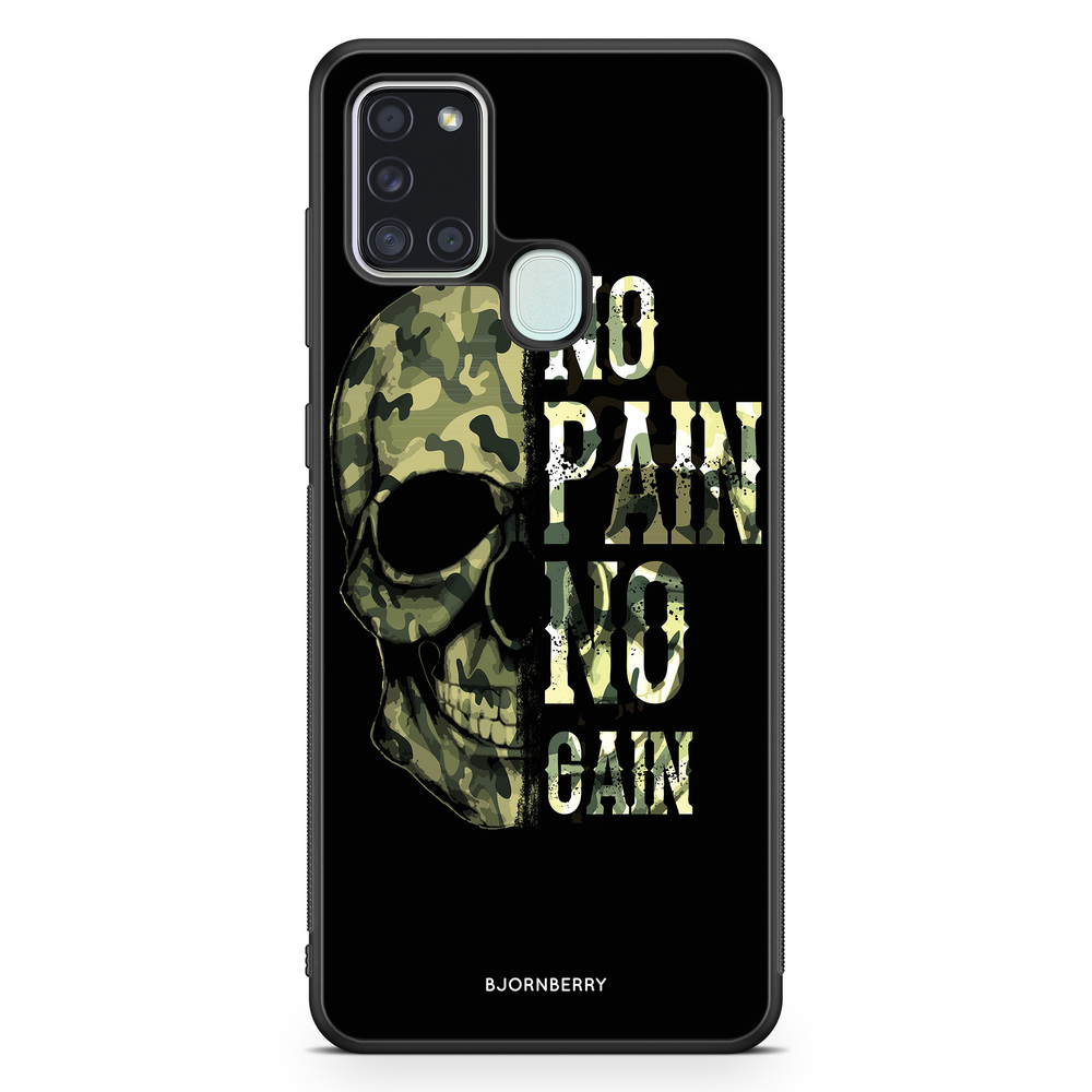 Samsung Galaxy A21s Case - No Pain No Gain