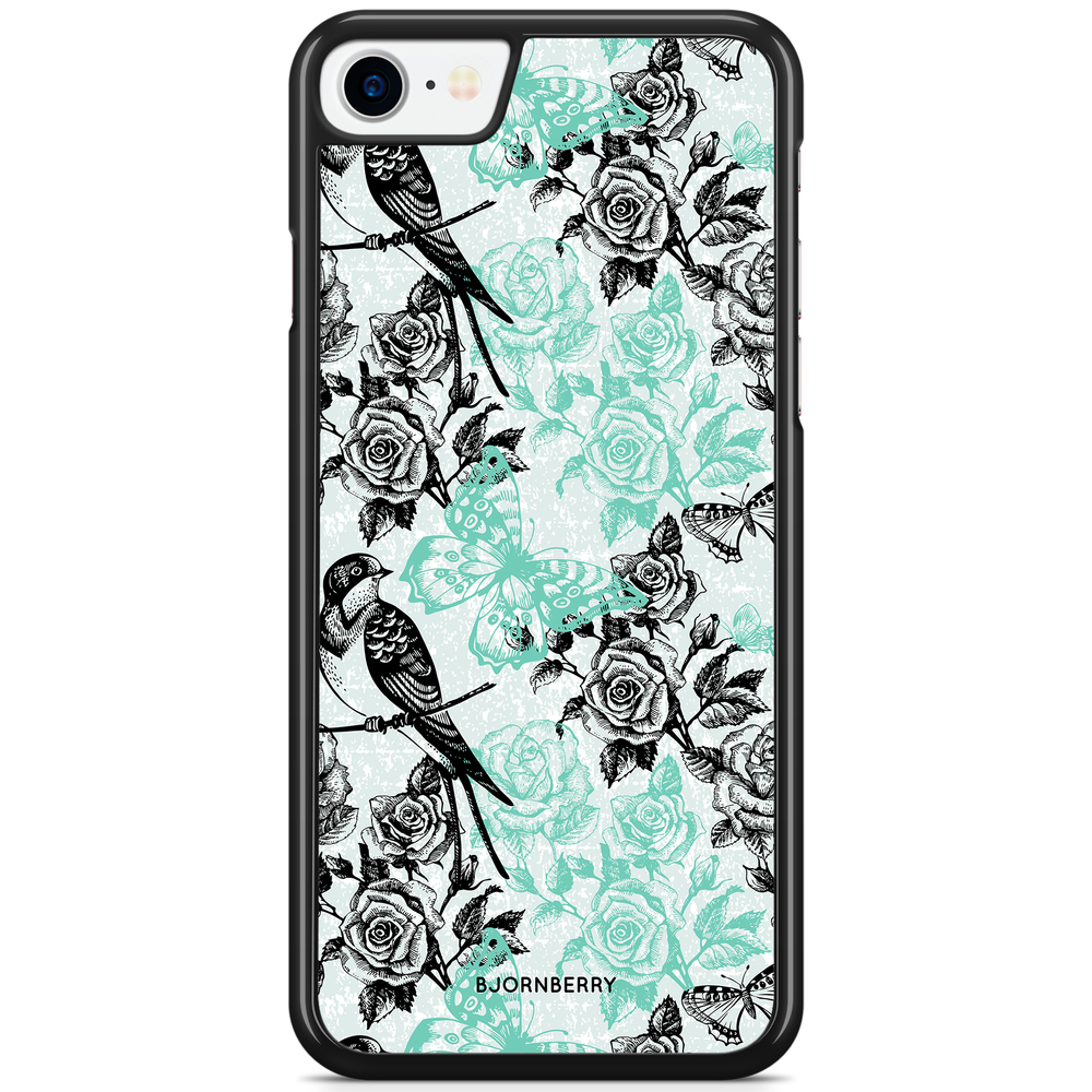 iPhone 8 / iPhone SE (2022/2020) Case - Birds & Roses