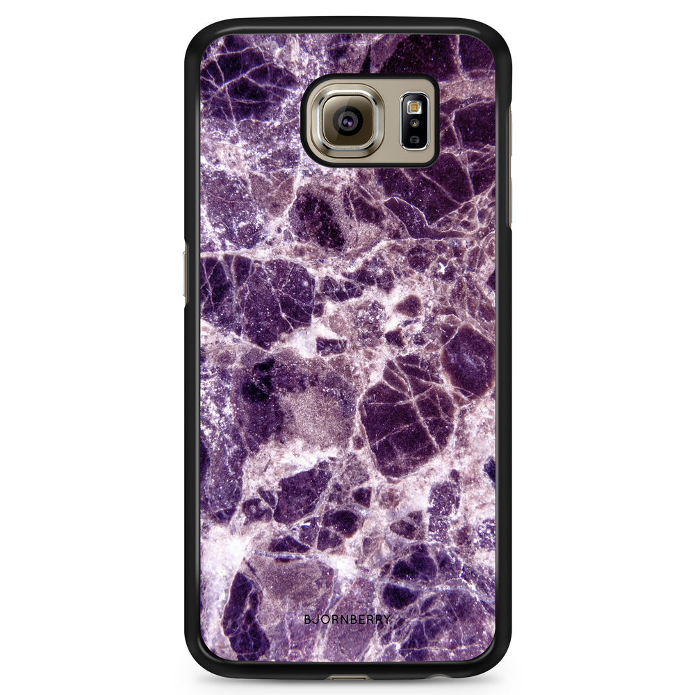 Samsung Galaxy S6 Case - Purple Marble