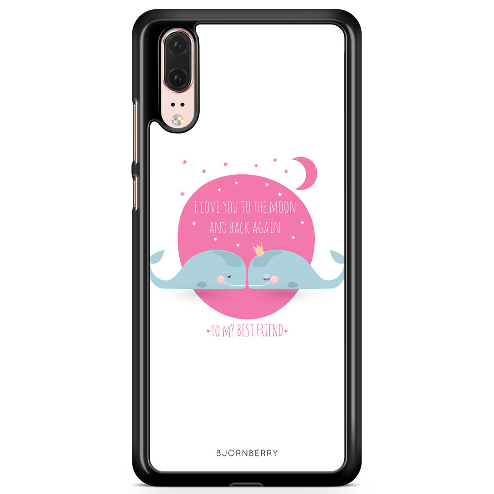 Huawei P20 Skal - Love You To The Moon