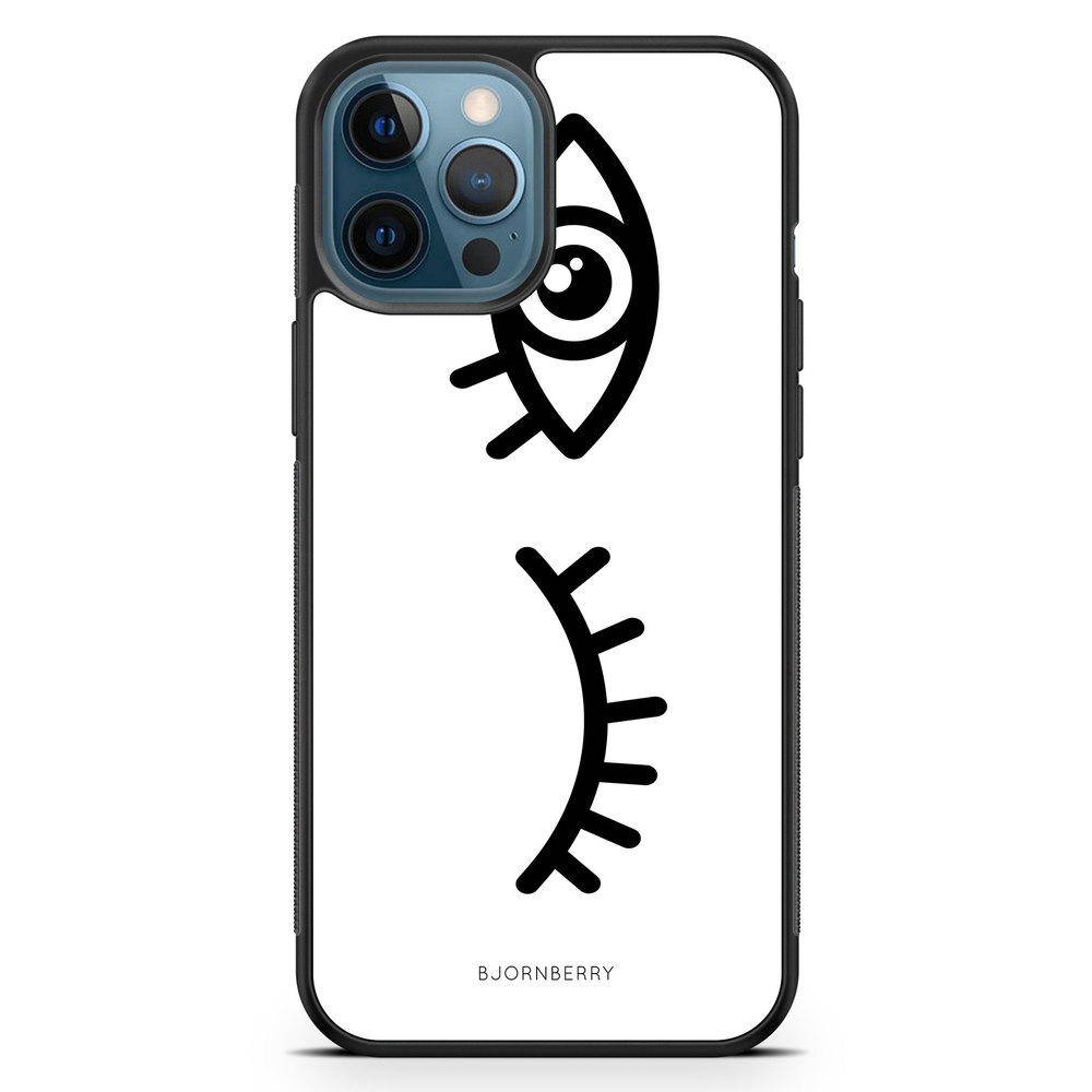 iPhone 12 Pro Case - Black Eyes