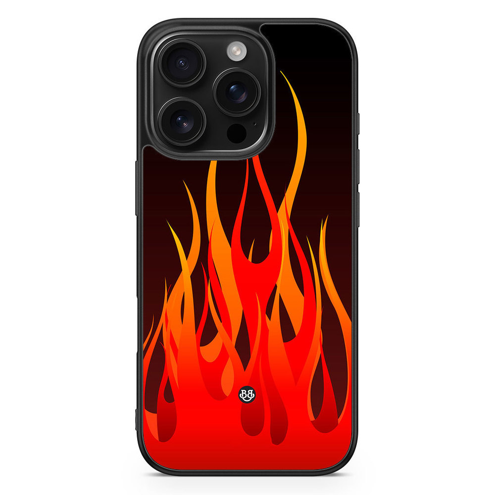 iPhone 16 Pro Case - Flames