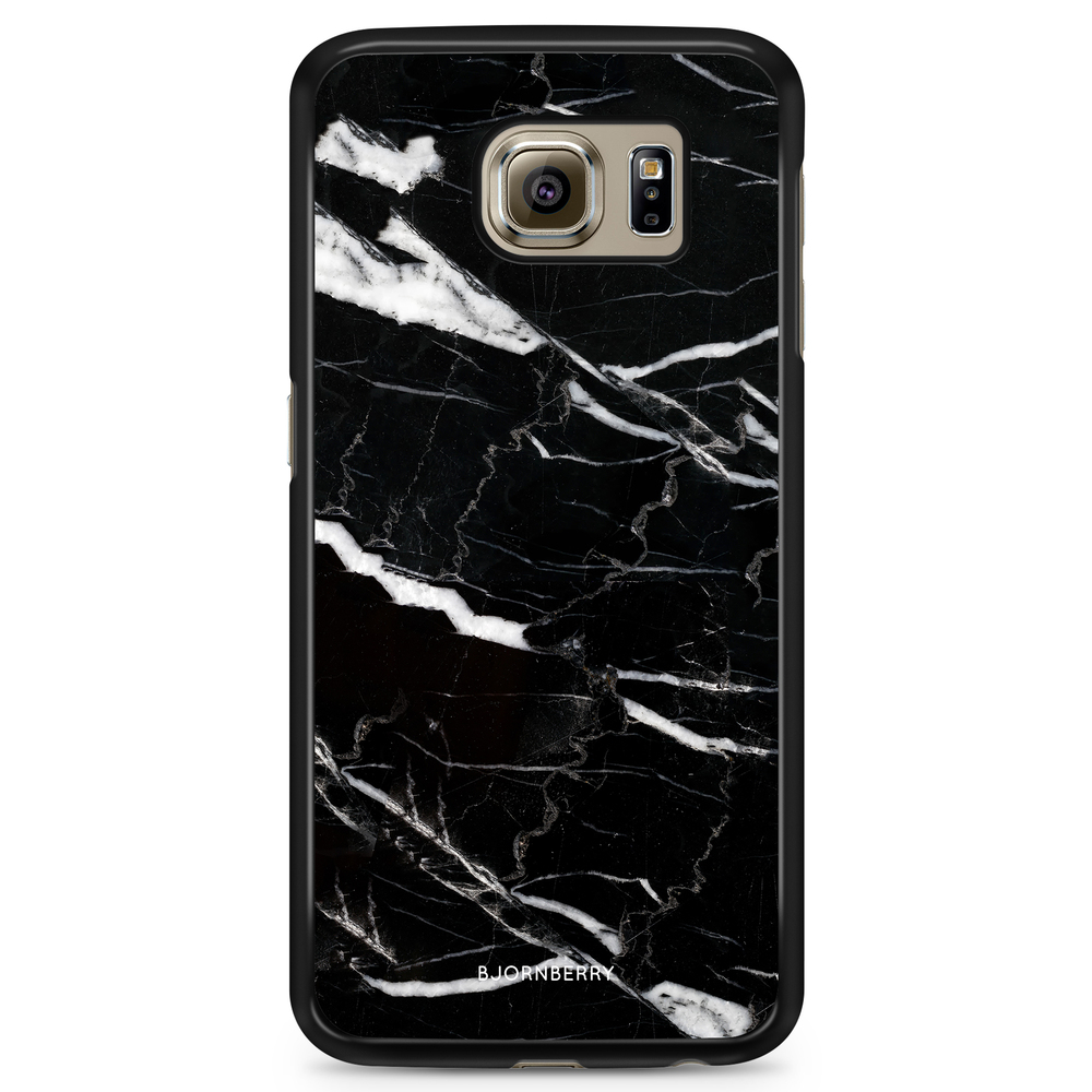 Samsung Galaxy S6 Case - Black Marble