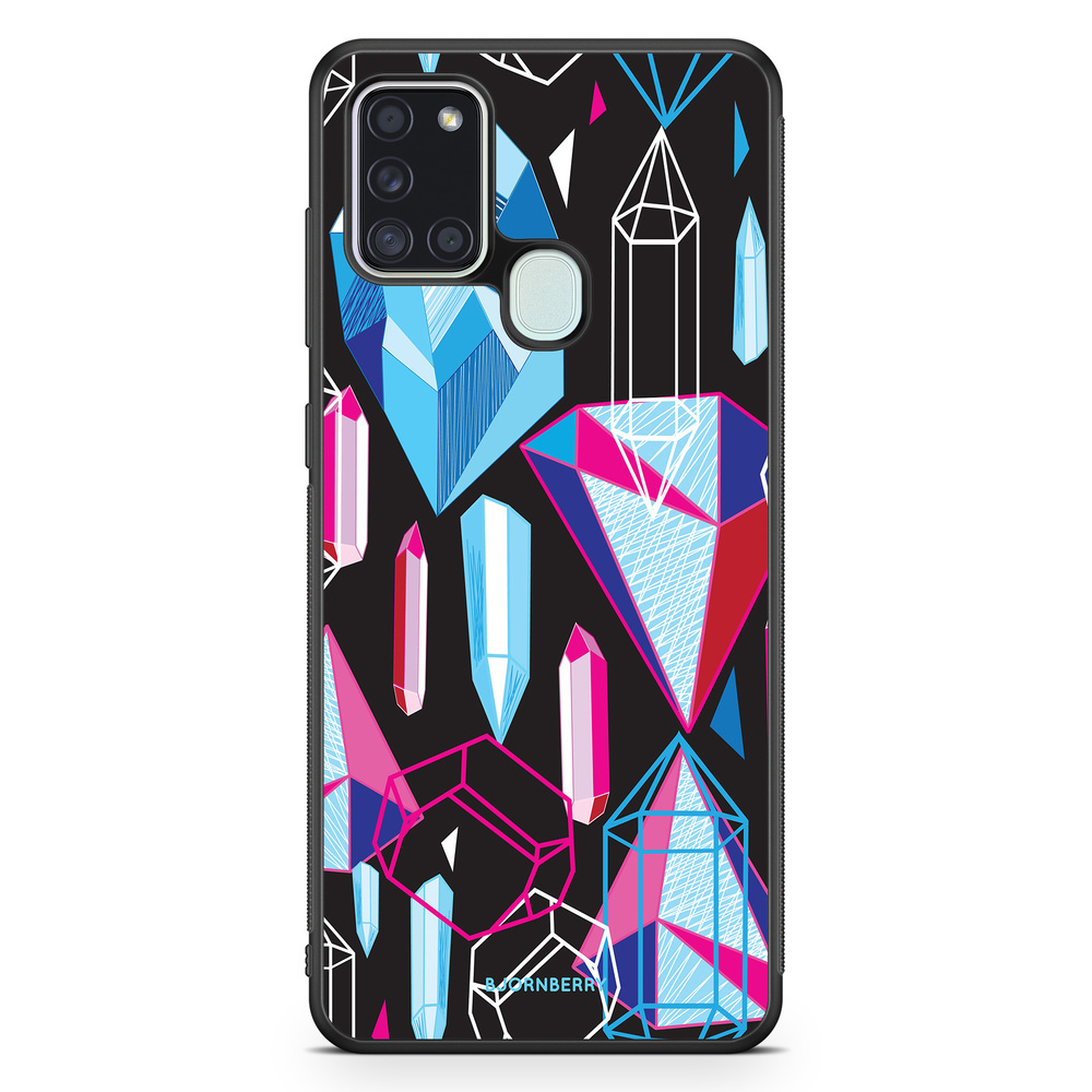 Samsung Galaxy A21s Case - Diamond Pattern
