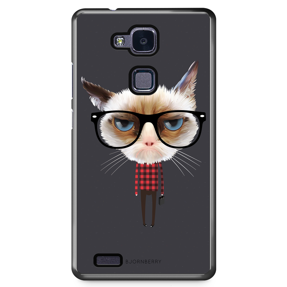 Huawei Honor 5X Case - Hipster Cat