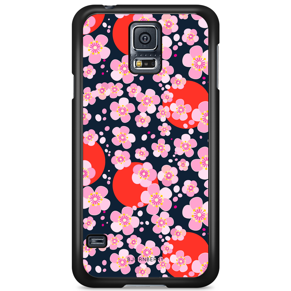 Samsung Galaxy S5/S5 NEO Skal - Japan Blommor