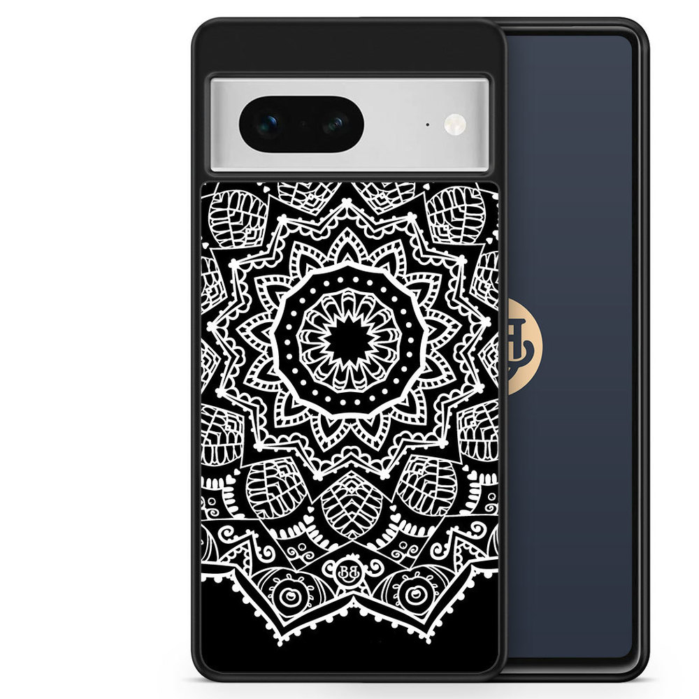 Google Pixel 7 Case - White Mandala