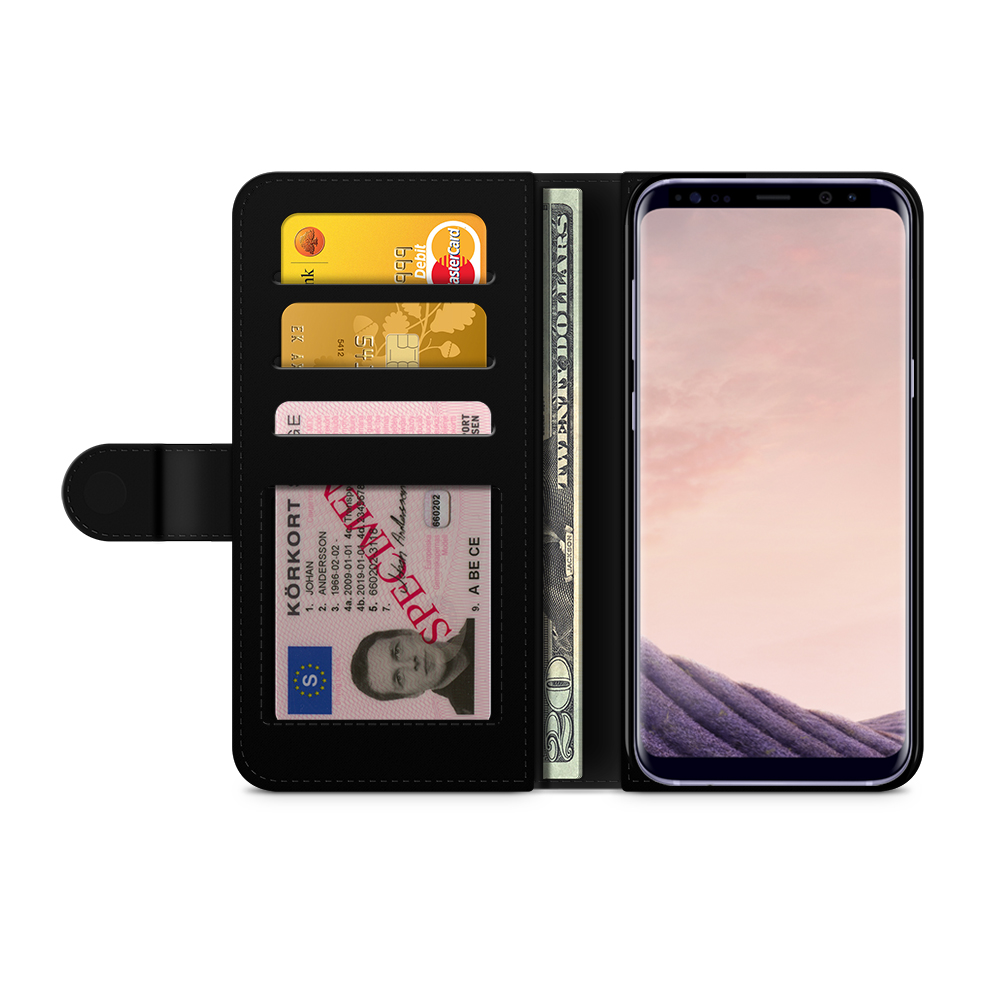 Samsung Galaxy S8 Plus Wallet Case - Painted Heart - 2