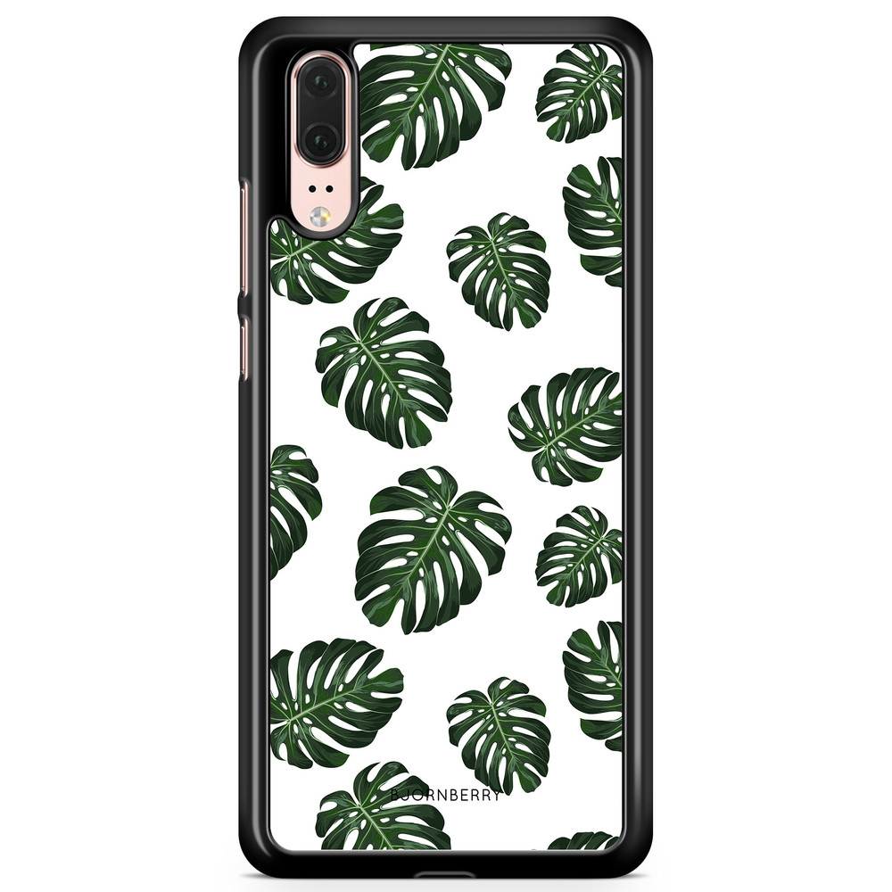 Huawei P20 Case - Monstera Pattern