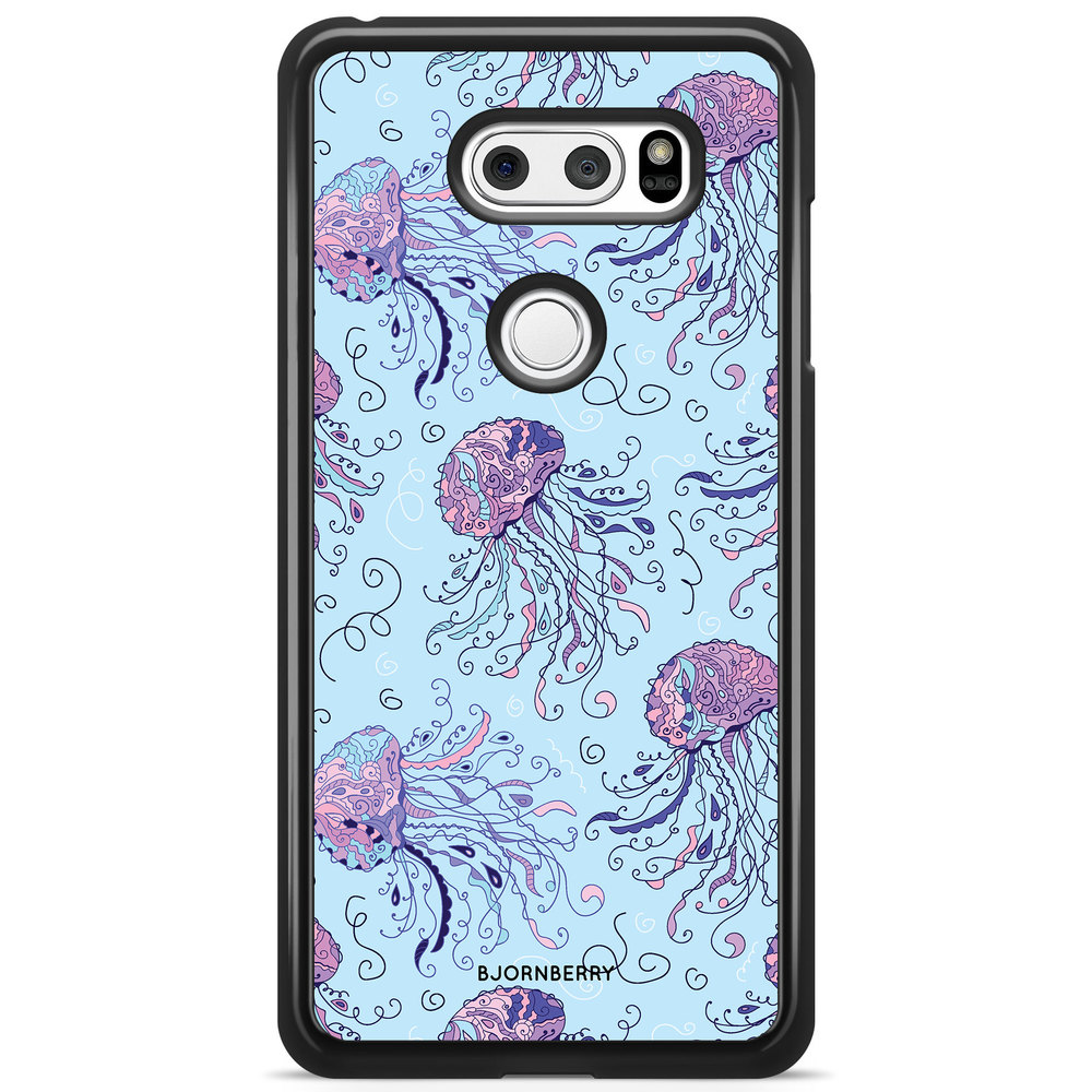 LG V30 Case - Cartoon Jellyfish