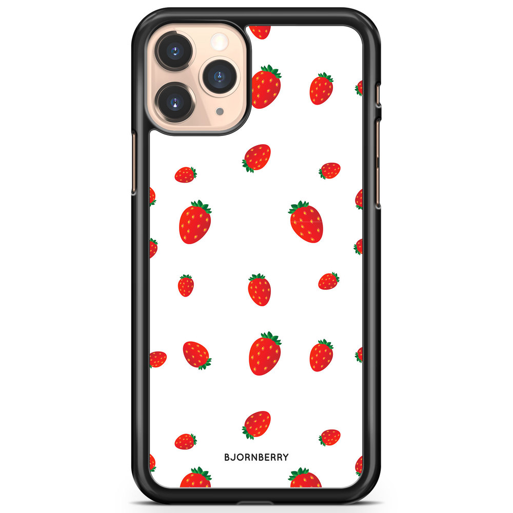 iPhone 11 Pro Max Case - Strawberry Pattern