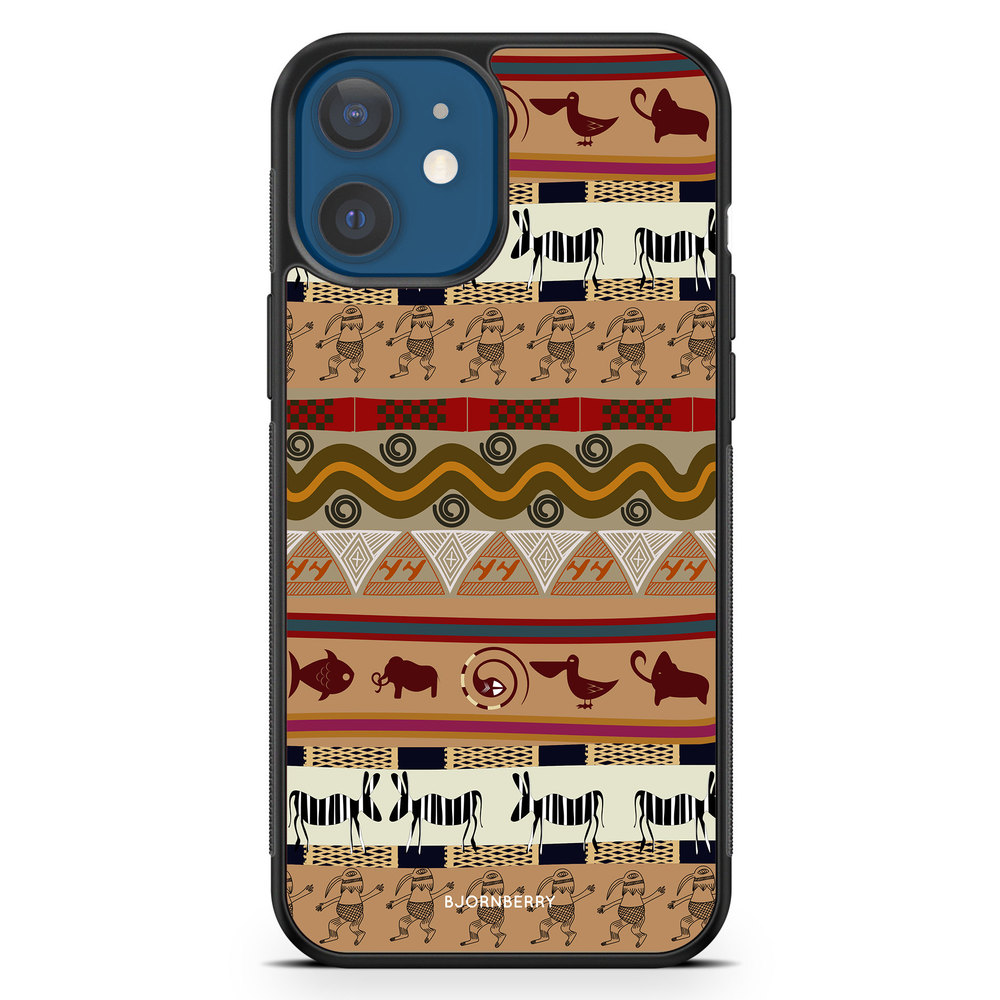 iPhone 12 Mini Case - Animal Aztec