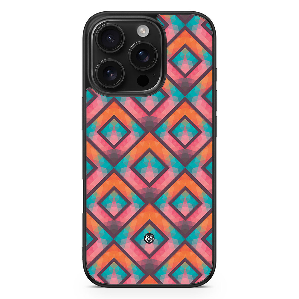 iPhone 16 Pro Case - Retro Squares