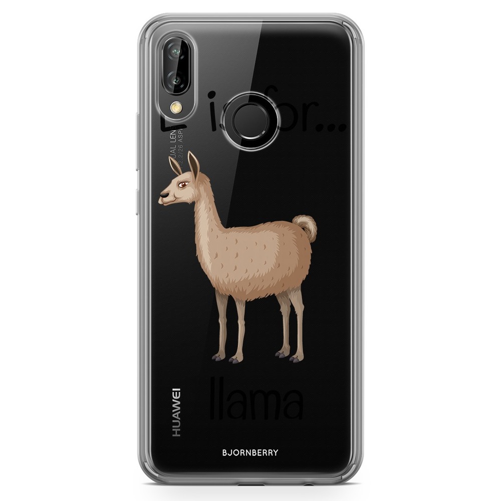 Huawei P20 Lite Fashion Skal - L is for Lama