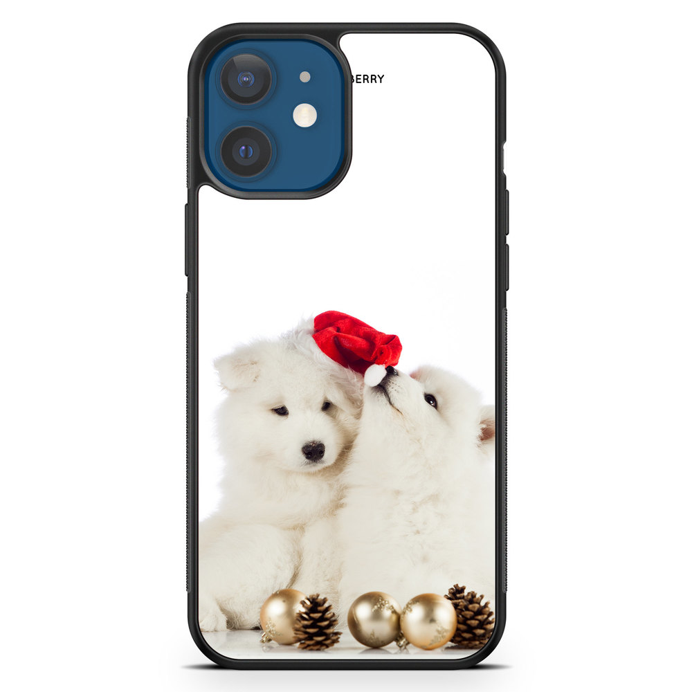 iPhone 12 Mini Case - Christmas Dogs