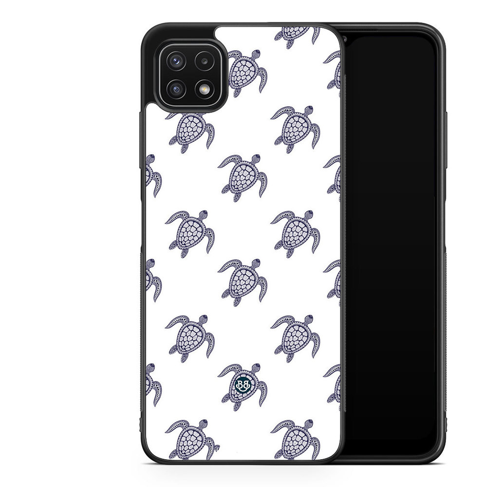 Samsung Galaxy A22 5G Case - Blue Turtles