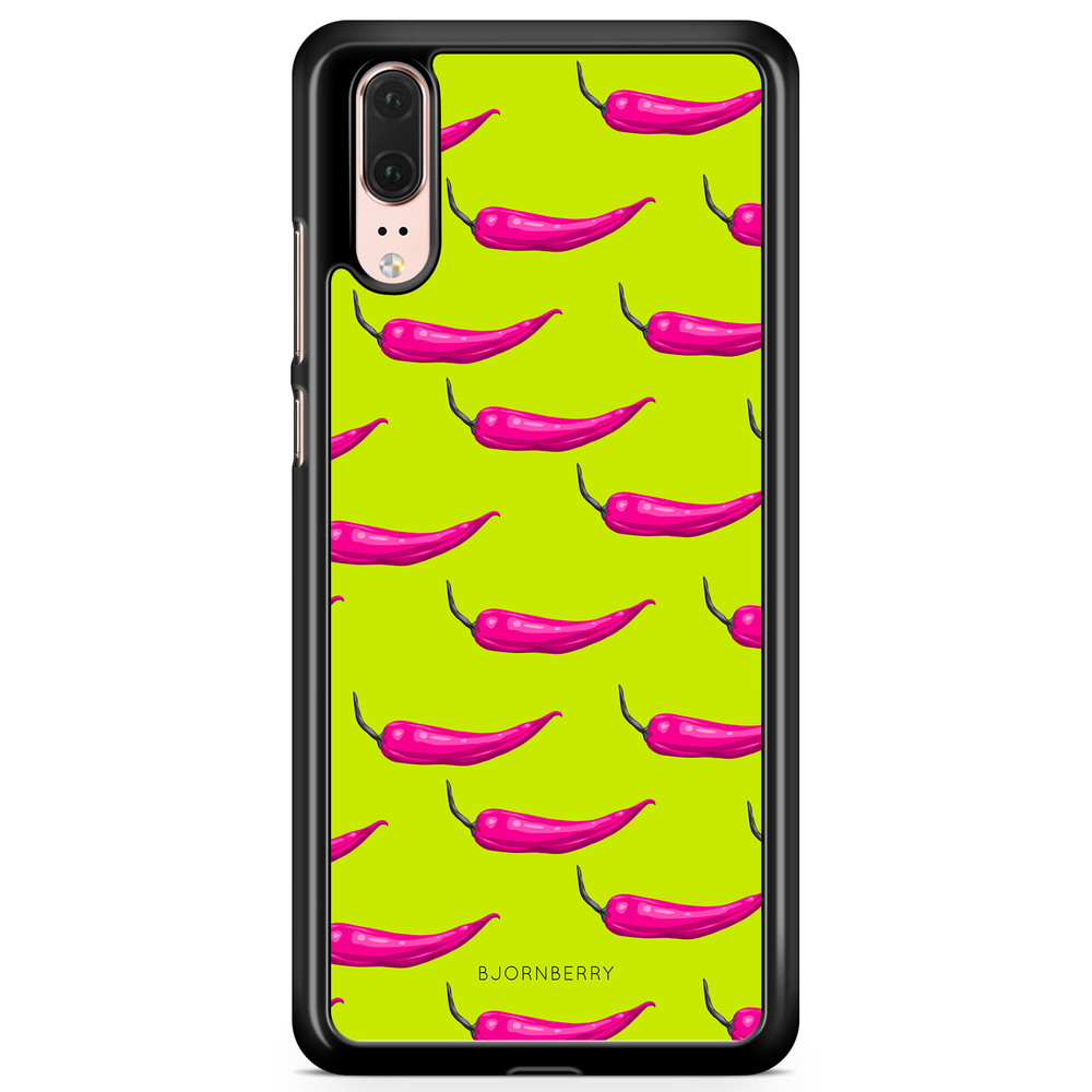 Huawei P20 Case - Chilli Pattern