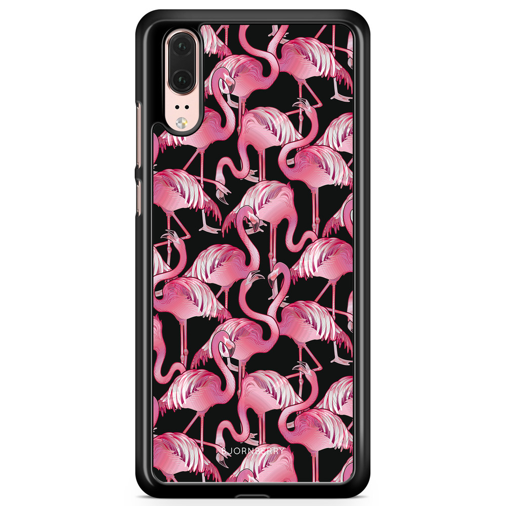 Huawei P20 Case - Flamingos