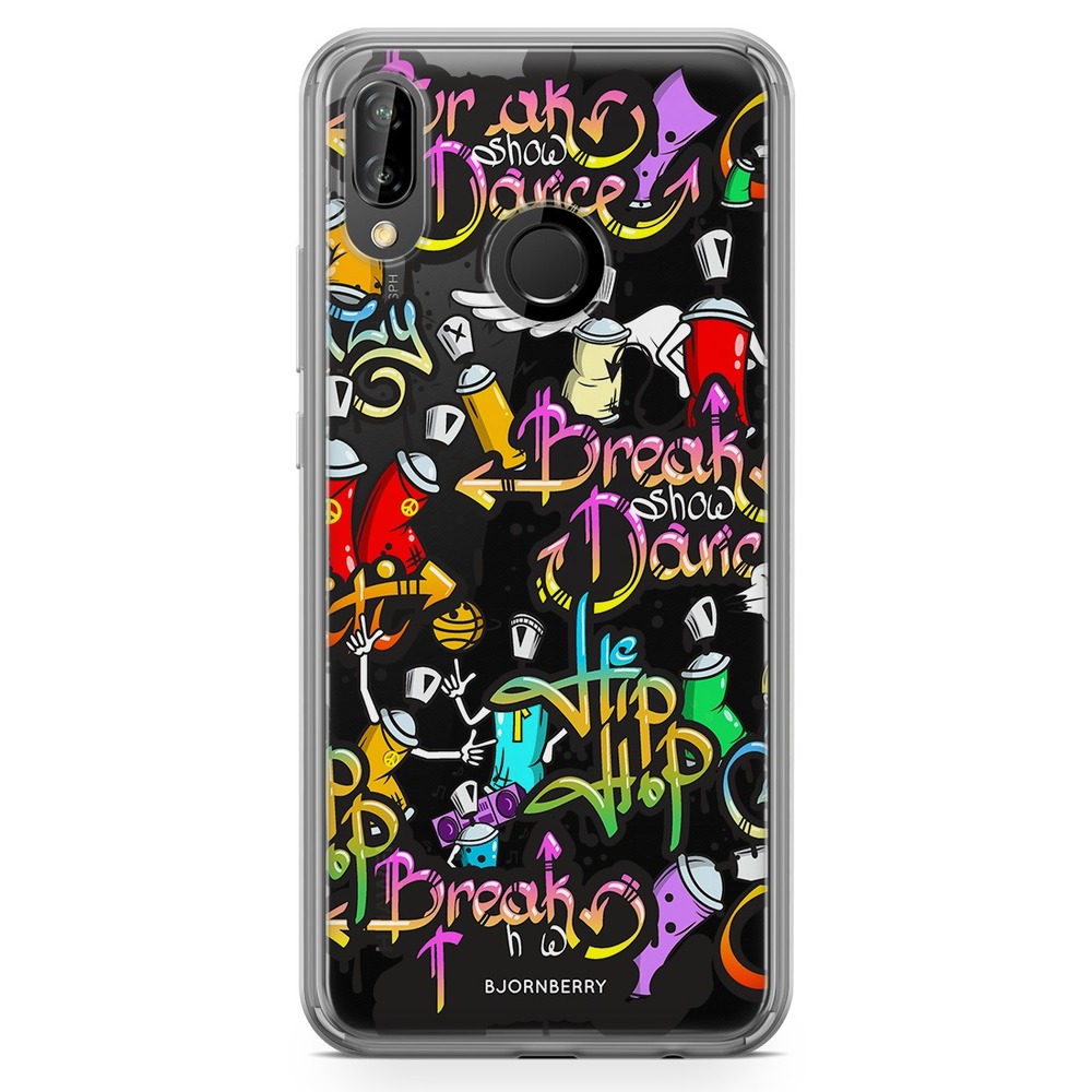 Huawei P20 Lite Fashion Skal - Graffiti