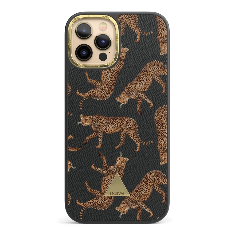 Naive iPhone 12 Pro Case - Cheetah