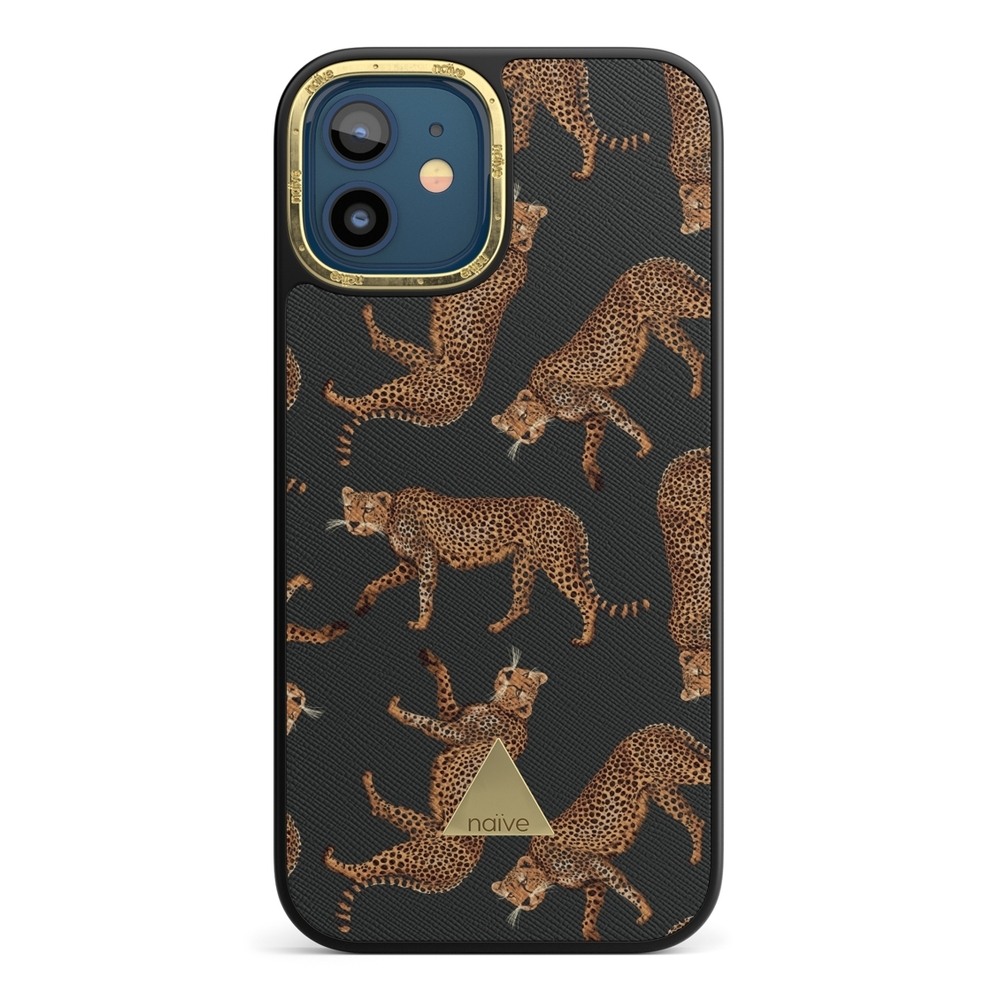 Naive iPhone 12 Mini Case - Cheetah