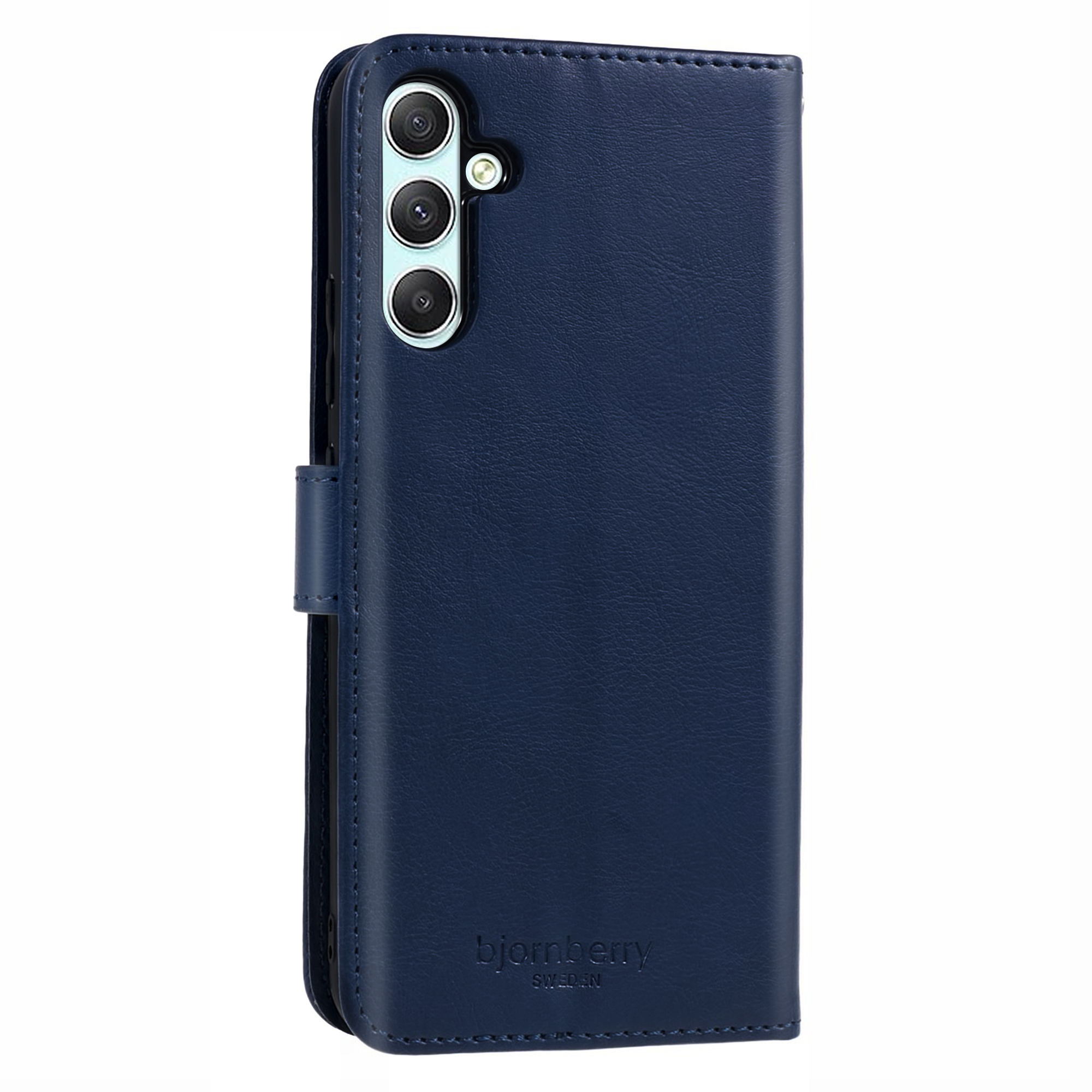 Samsung Galaxy A34 5G Magnet Wallet Case - Navy Blue - 3