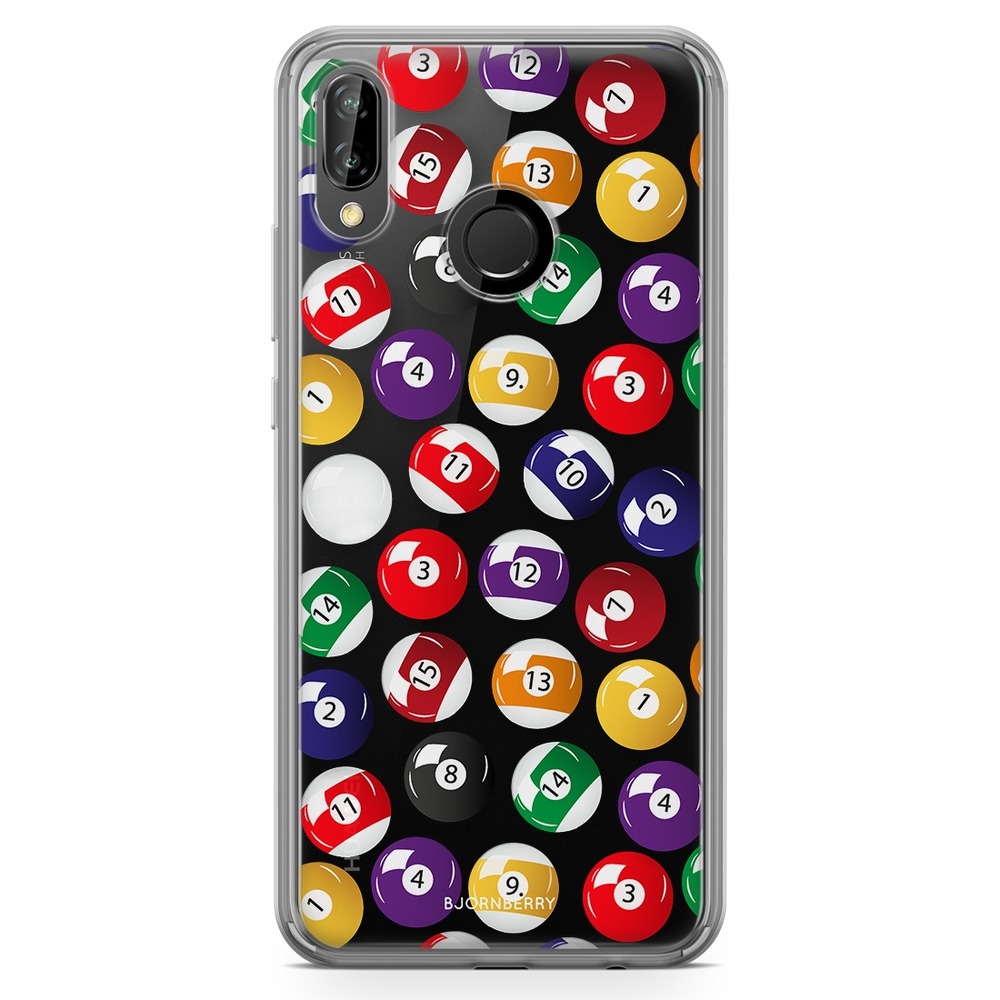 Huawei P20 Lite Fashion Case - Pool Balls