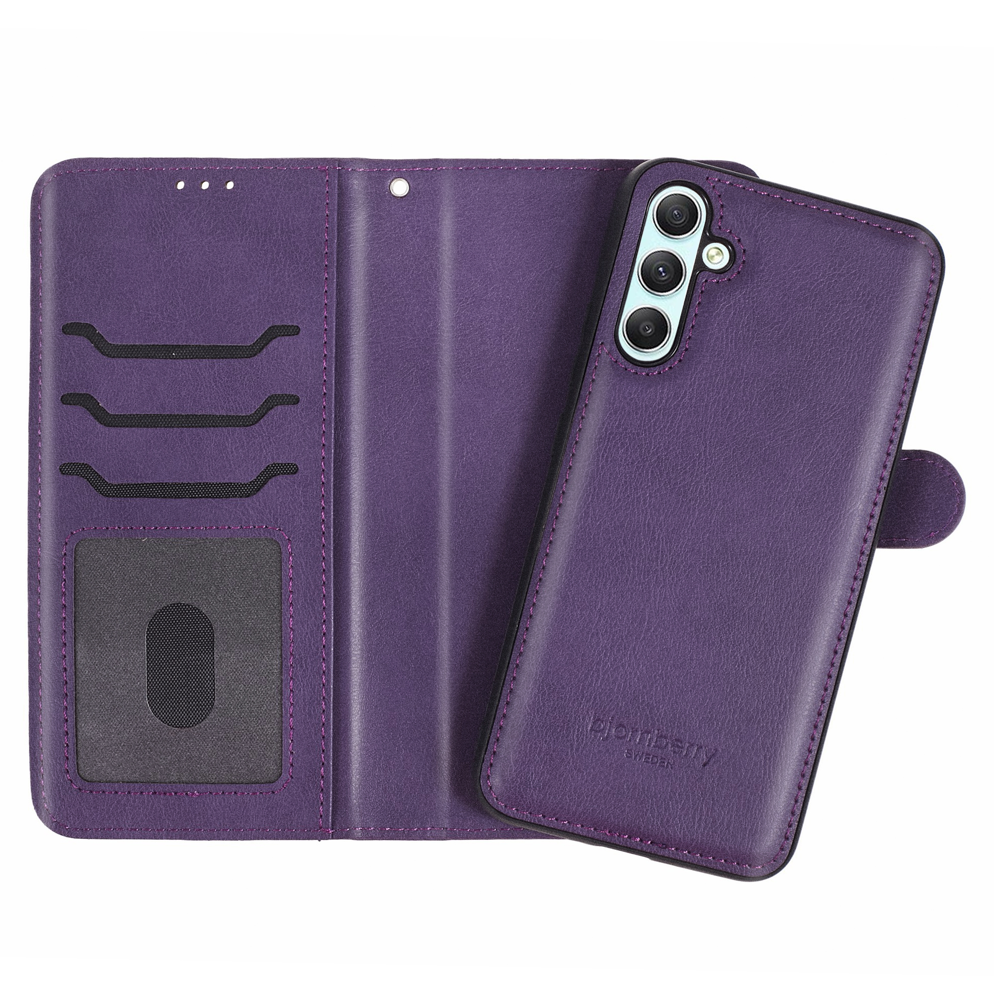 Samsung Galaxy A34 5G Magnet Wallet Case - Purple - 2